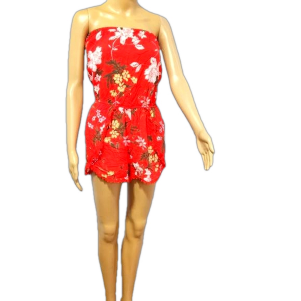 Strapless Romper
